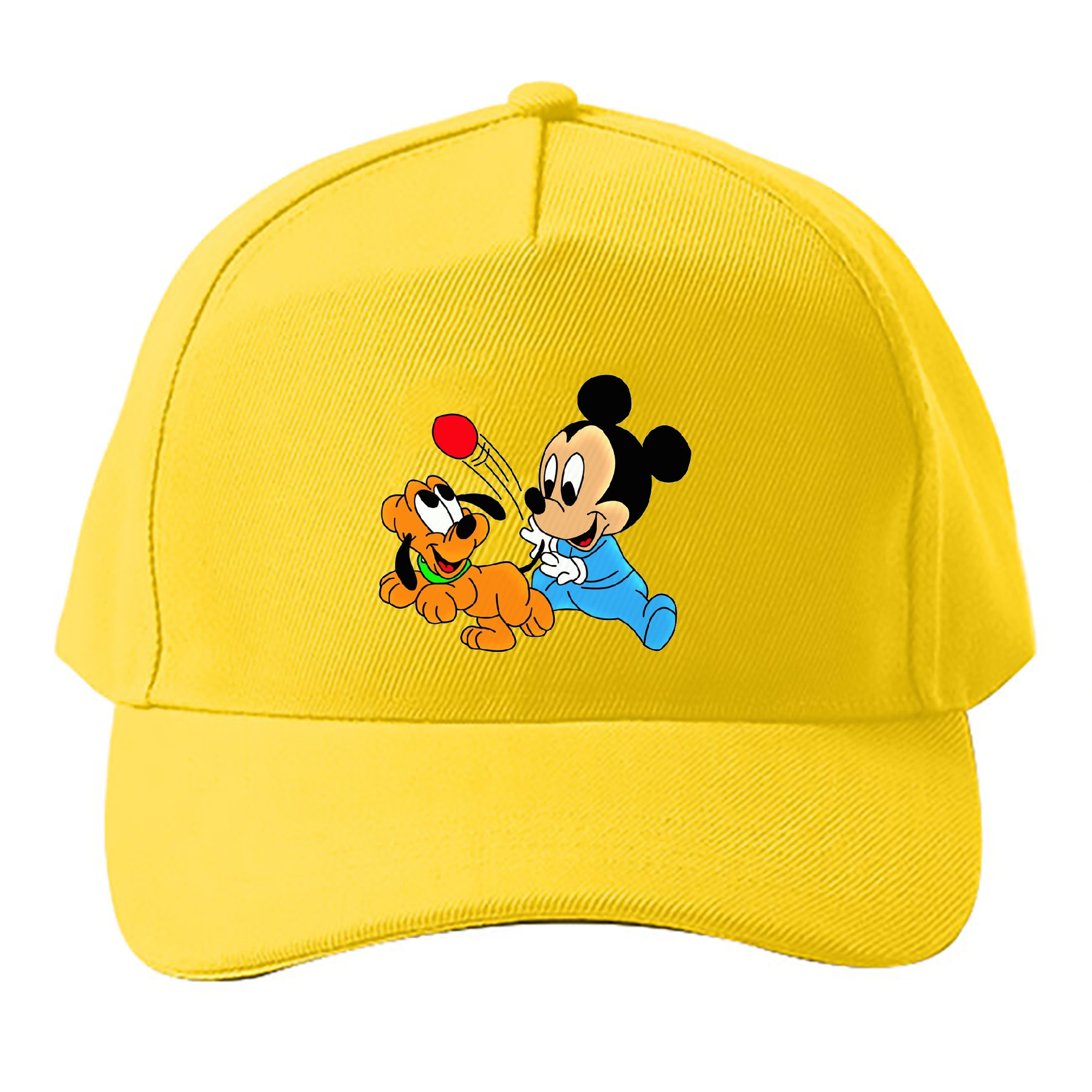 （画像用） ミッキーマウス Mickey Mouse ベースボールキャップ 綿100％ 男女兼用 帽子 スポーツ